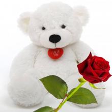 3ft White Cute Teddy Bear 3ft White Cute Teddy Bear